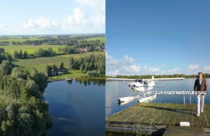 Huis op Funda te koop met eigen meer zodat je met je watervliegtuig in de tuin kunt landen