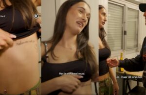 Enorme Lil Kleine-fan snapt niet dat Lil Kleine haar zoveel aandacht geeft!