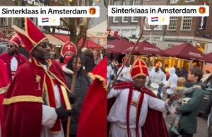 Sinterklaas optocht in Amsterdam is net even anders dan normaal