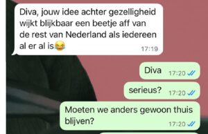 De Kerstsfeer zit er goed in bij de familie van Emiel en zijn vriendin