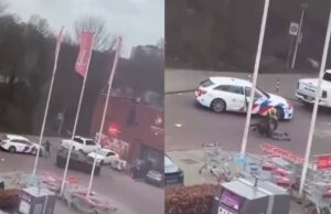 Nederlandse politie soft? Kijk deze agenten maar die een autodief achterna zitten!