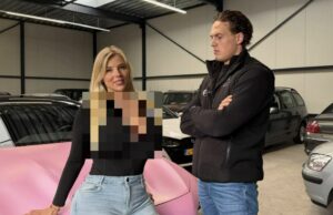 Daan Willems en Luxy Dutch prijzen roze bolide aan en dat is werkelijk iets aparts