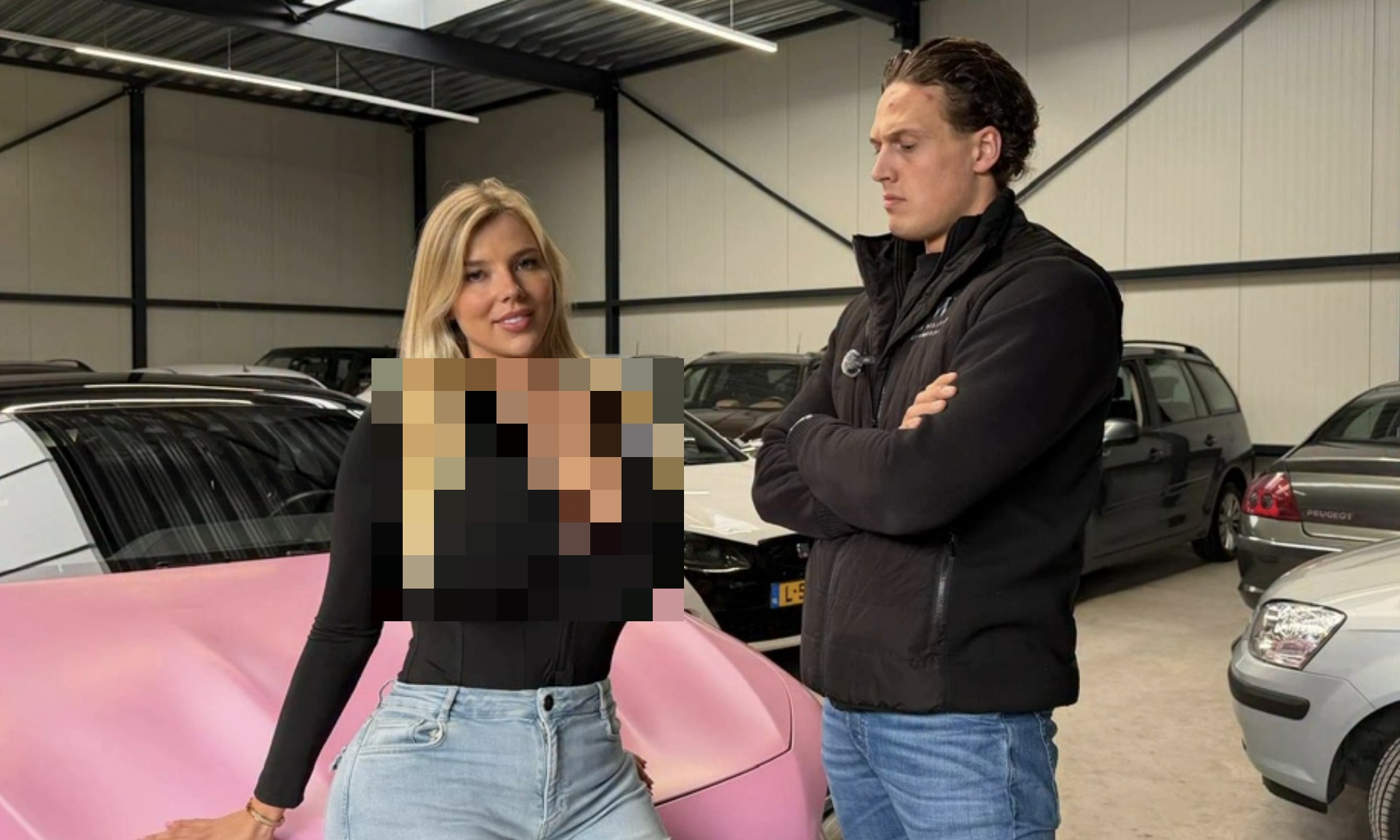 Daan Willems en Luxy Dutch prijzen roze bolide aan en dat is werkelijk