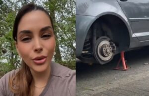 Vrouw krijgt 50 euro te weinig alimentatie van ex, verkoopt zijn banden en stuur