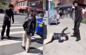 Gast wordt afgewezen door meisje, bodyslamt haar om vervolgens te kopschoppen