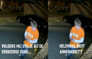 Dronken Koningsdag-vierder staat voor de verkeerde deur: ‘Helemoal nie!!’