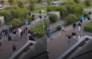 Straten van Loosdrecht veranderen in slachtveld met ME-optreden tijdens AZC-protest