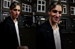 Pieter Valley plots zélf internetklassieker door strontzat voor camera te verschijnen