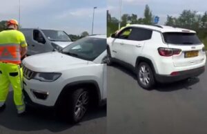 Mogelijk ‘poging tot doodslag’ voor automobilist die verkeersregelaar op A2 meesleurt