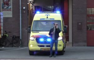Woede door man die niet uit de weg gaat voor ambulance met spoed