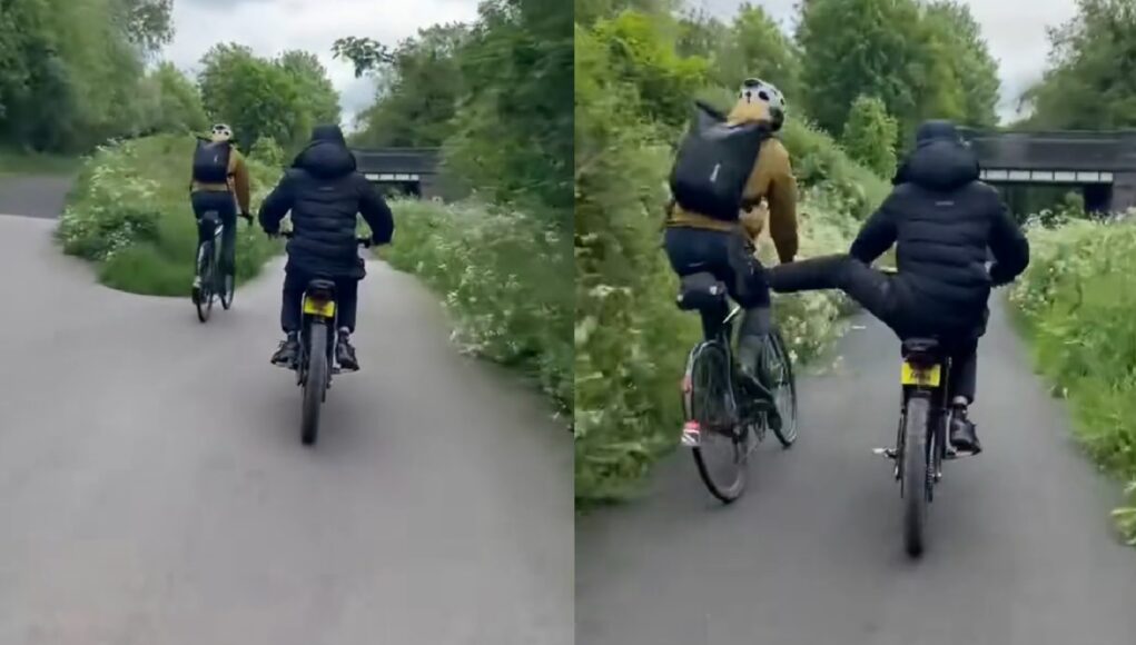 Fatbiker schop