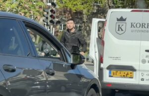 Nederlandse wegpiraat die Duitse lesauto klemreed is zwaar de klos