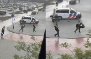 Aanhouding in Rotterdam eindigt in snoeiharde bodyslam van agent
