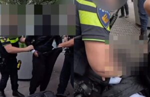 Vervelende vent die niet wil meewerken wordt ongekend hard onderuit gehaald in Den Haag