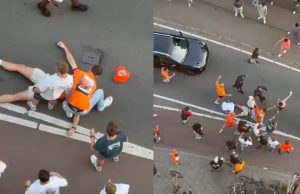 Oranje-fan KO geslagen en tegen hoofd getrapt na winst Marokko