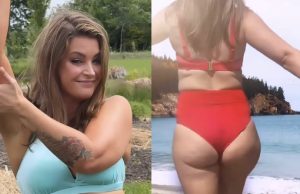 Miljuschka Witzenhausen laat zien dat ook vertrolletjes bij een bikinibody horen