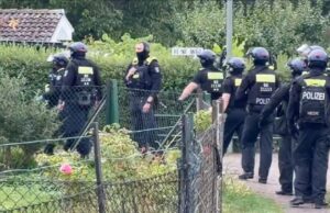 Beelden van het Duitse Spezial Einsatz Kommando die afrekenen met Abdul B.