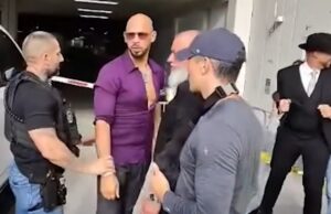 Beelden: Tristan en Andrew Tate opgepakt in Miami voor ‘verkrachting en mensenhandel’