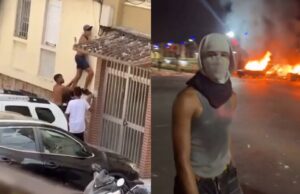 Chaos bij Spaanse enclave Ceuta: auto’s in brand gestoken en inbraken gemeld na massale migratie