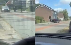 Politie beukt fatbiker van de weg tijdens achtervolging door woonwijk