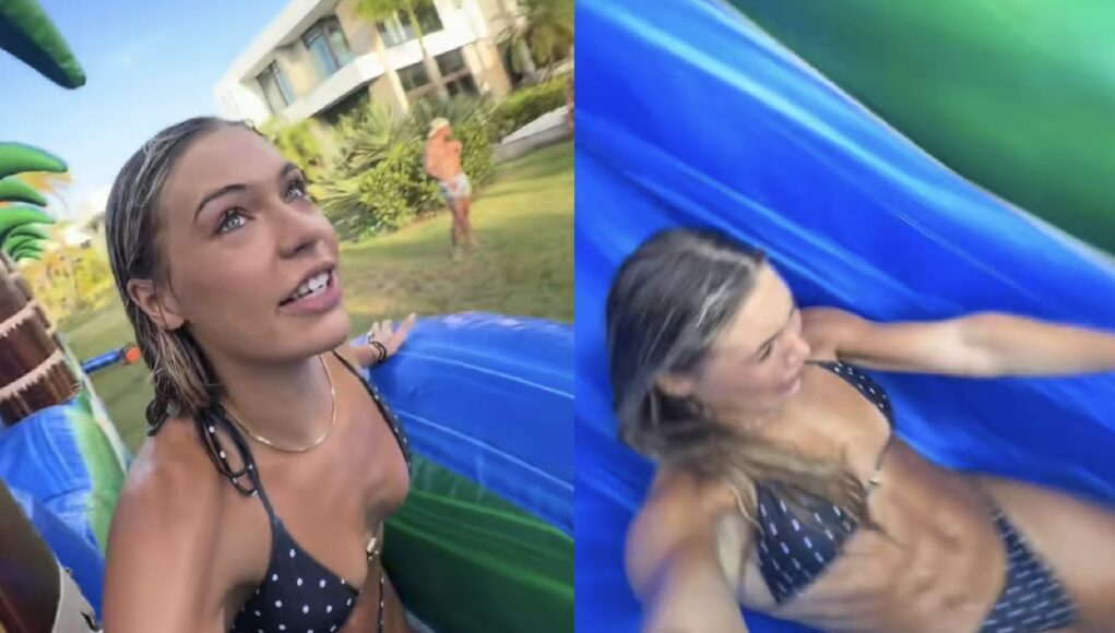 Jutta Leerdam glijbaan