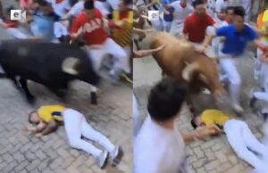 Stierenrenners in Pamplona massaal vertrapt door opgejaagde stieren