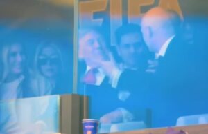 NOS-commentator haalt in één zin uit naar Infantino en Trump wanneer ze in beeld komen