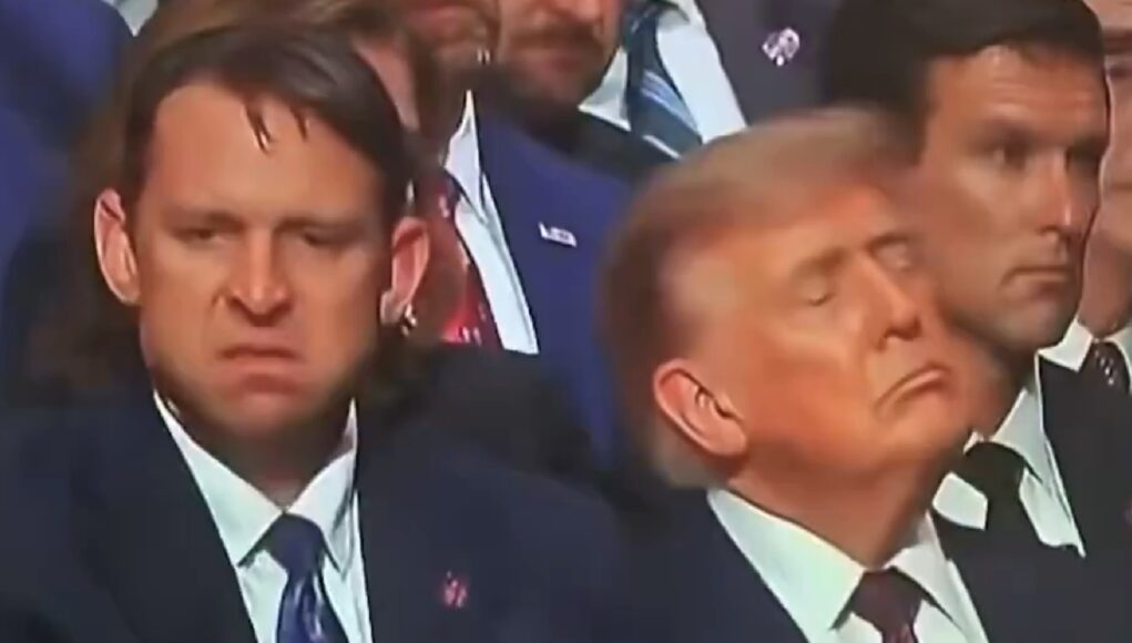 Trump slaap