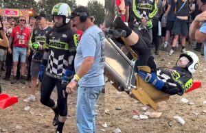 Vervangende stuntman voor katapult op Zwarte Cross óók afgevoerd naar ziekenhuis