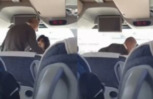 Woeste buschauffeur werkt zwartrijder hardhandig uit zijn bus