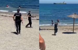 Beelden gaan viraal: ‘Guardia Civil vuurt rubberen kogels op migranten in Ceuta’
