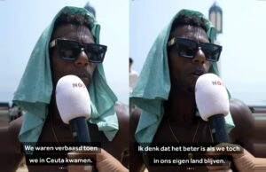 Migranten verbijsterd door behandeling in Ceuta: ‘Denk dat het beter is als we in ons eigen land blijven’