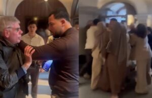Vlaamse politicus Filip Dewinter belaagd door Belgisch-Marokkaanse familie bij stadshuis
