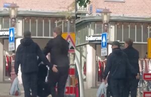 Beelden: ‘Lil Kleine opvallend intiem met andere man vastgelegd op straat’